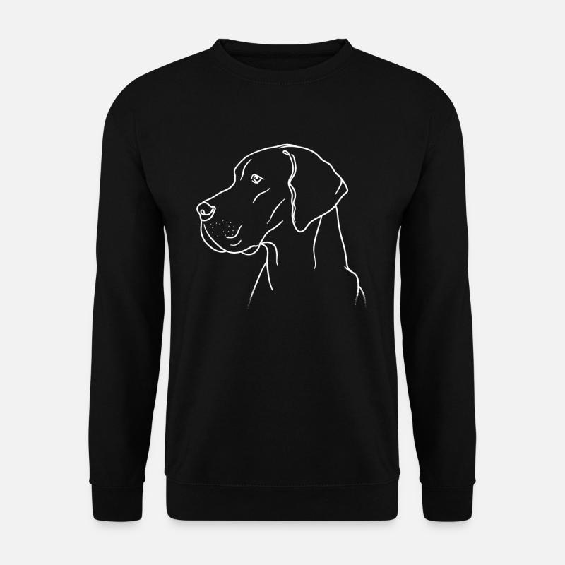 Chien cadeau Great Dane - Sweat-shirt Unisexe - noir
