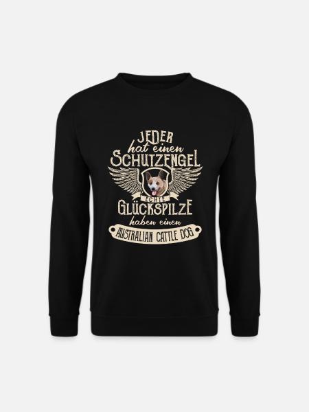 Australian Cattle Dog Lustige Geschenkidee - Unisex Pullover - Schwarz