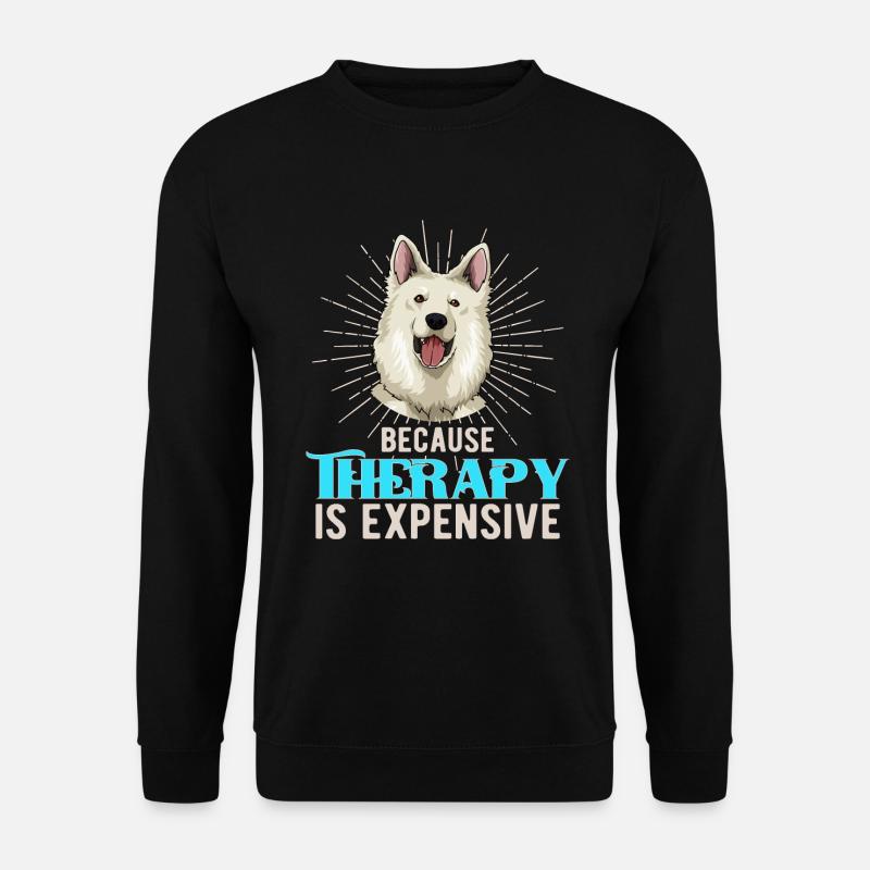 Berger Blanc Suisse - Unisex Sweatshirt - black