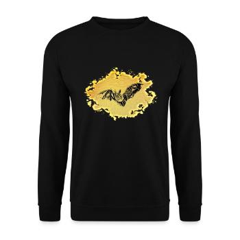 Chauve-souris - Sweat-shirt Unisexe - noir - Devant - Alina (178cm) & Michal (187cm)
