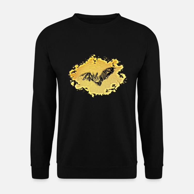 Fledermaus - Unisex Pullover - Schwarz