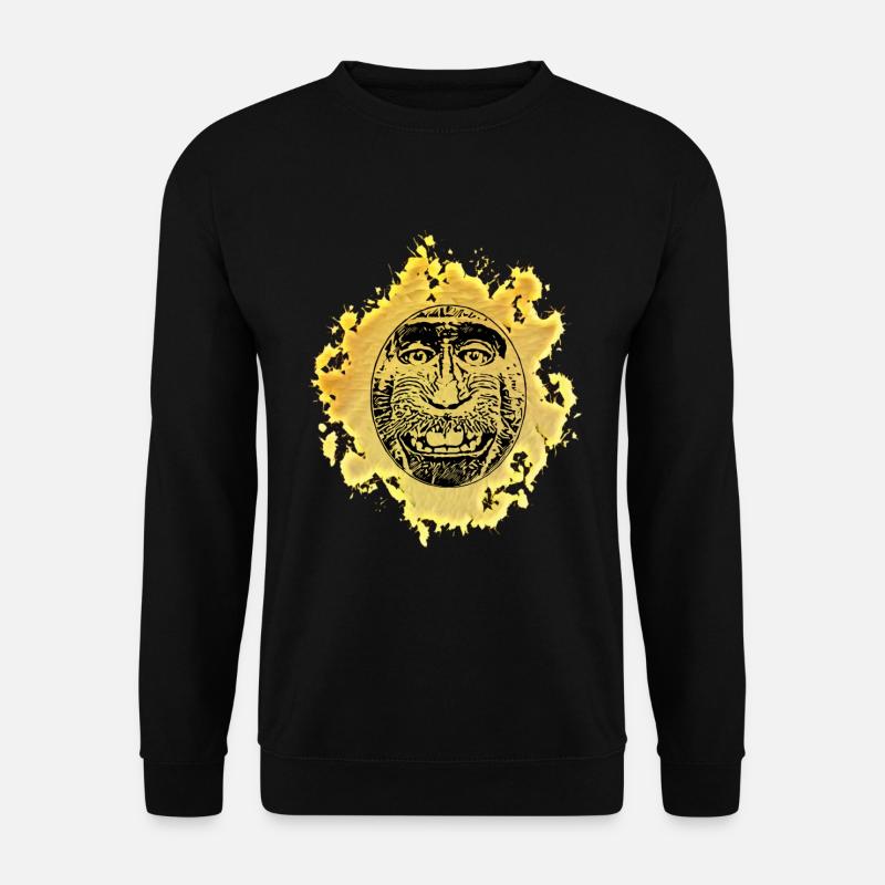 Affe - Unisex Pullover - Schwarz