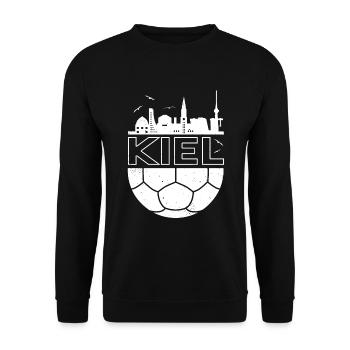Kiel Handball - Unisex Pullover - Schwarz - Vorne - Alina (178cm) & Michal (187cm)