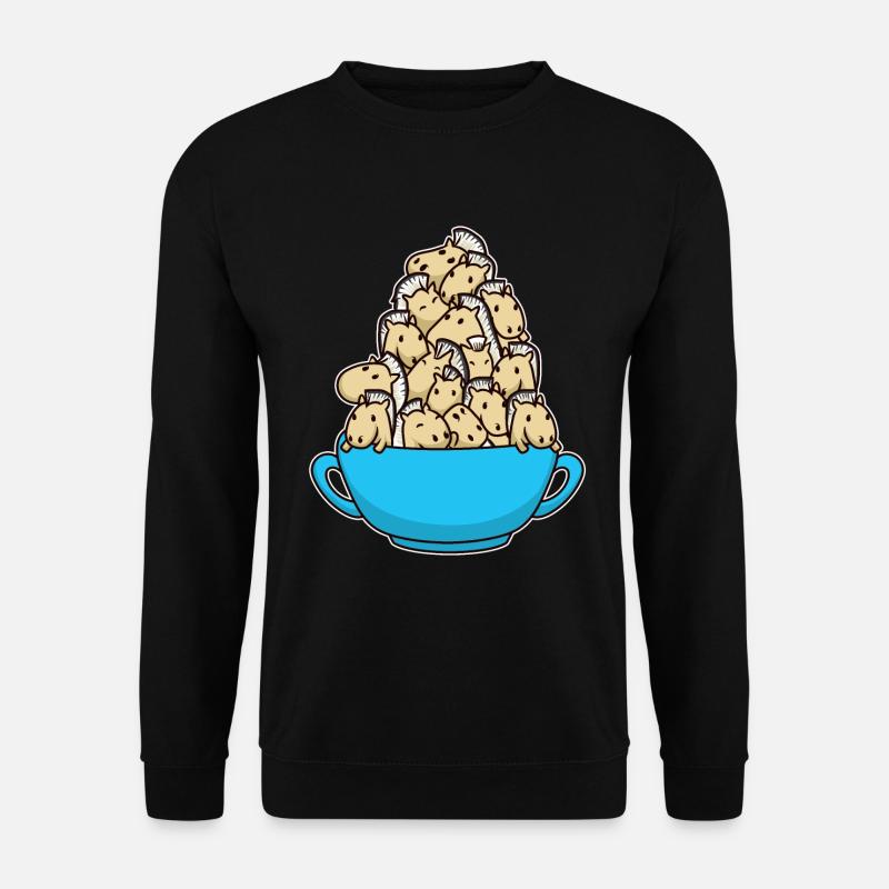 Fjordpferd Niedliche Fjordpferde Pferdeliebhaber - Unisex Pullover - Schwarz