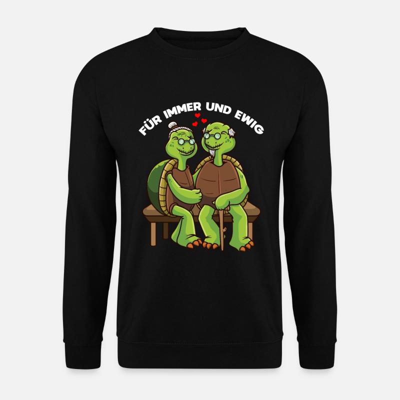 Geschenke für Großeltern Goldene Hochzeit - Unisex Pullover - Schwarz