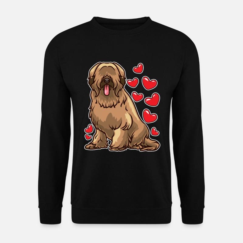 Briard Hundeliebhaber Geschenk - Unisex Pullover - Schwarz