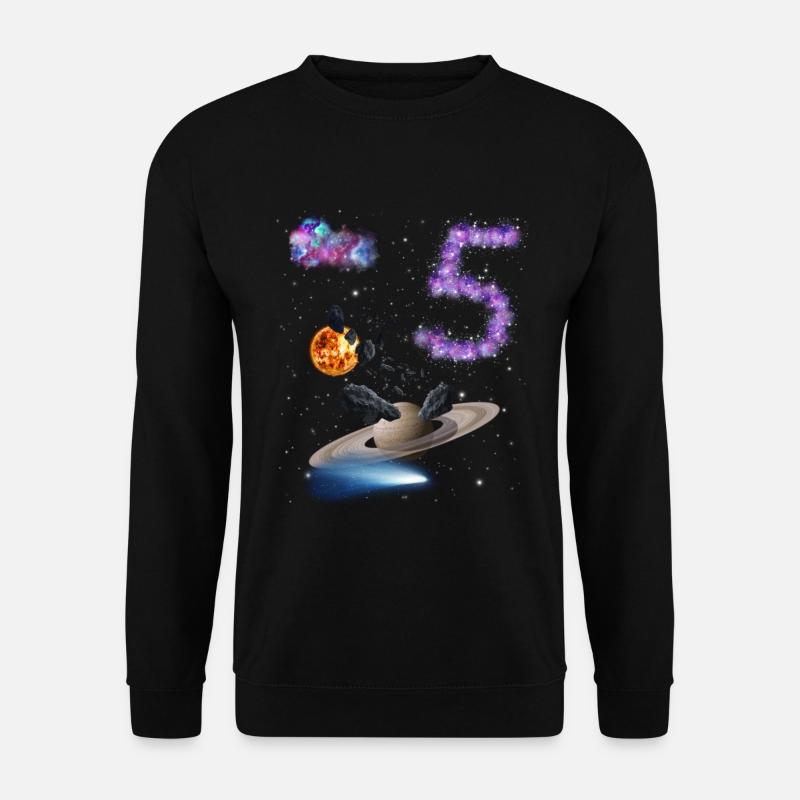 5th Birthday - Unisex Sweatshirt - black