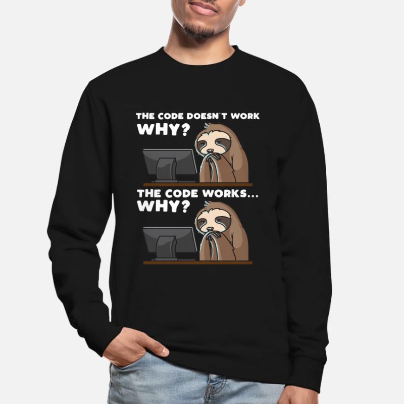 Computer scientist programmer computer funny Unisex Sweatshirt