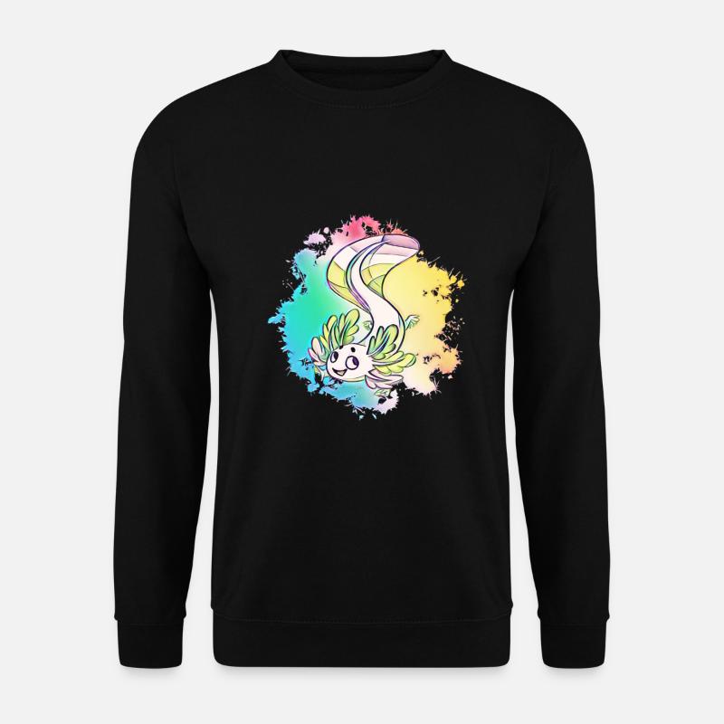 Axolotl - Unisex Pullover - Schwarz