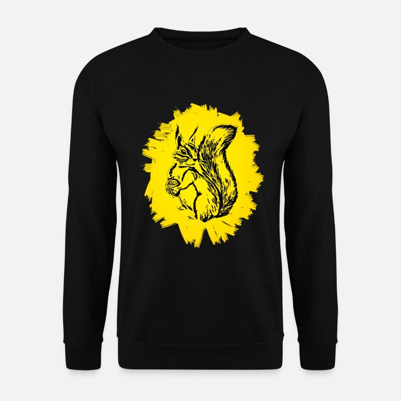 squirrel - Unisex Sweatshirt - black