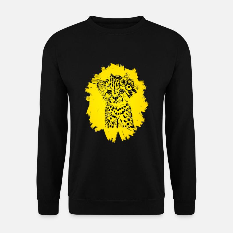 Gepard - Unisex Pullover - Schwarz