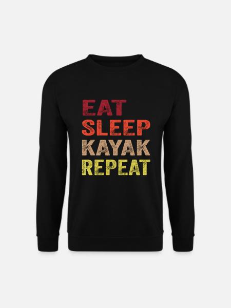 kayak - Unisex Sweatshirt - black
