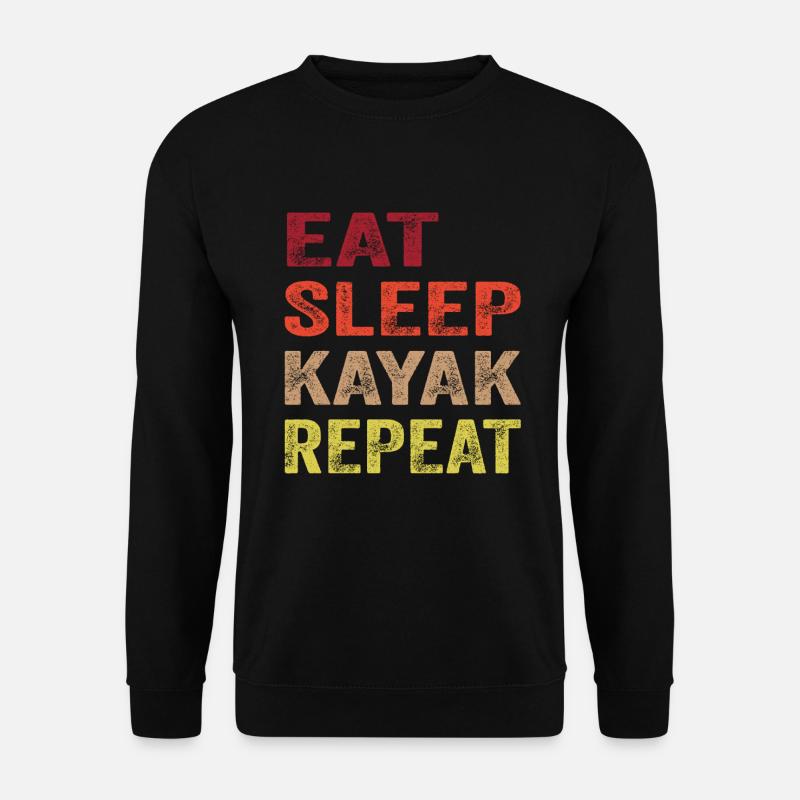 kayak - Unisex Sweatshirt - black