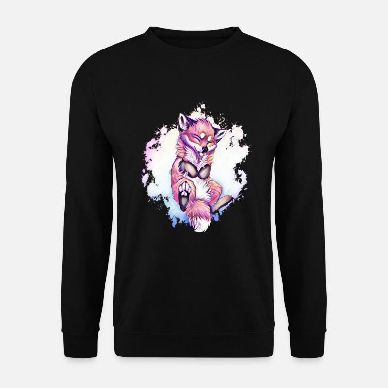 Fuchs - Unisex Pullover - Schwarz