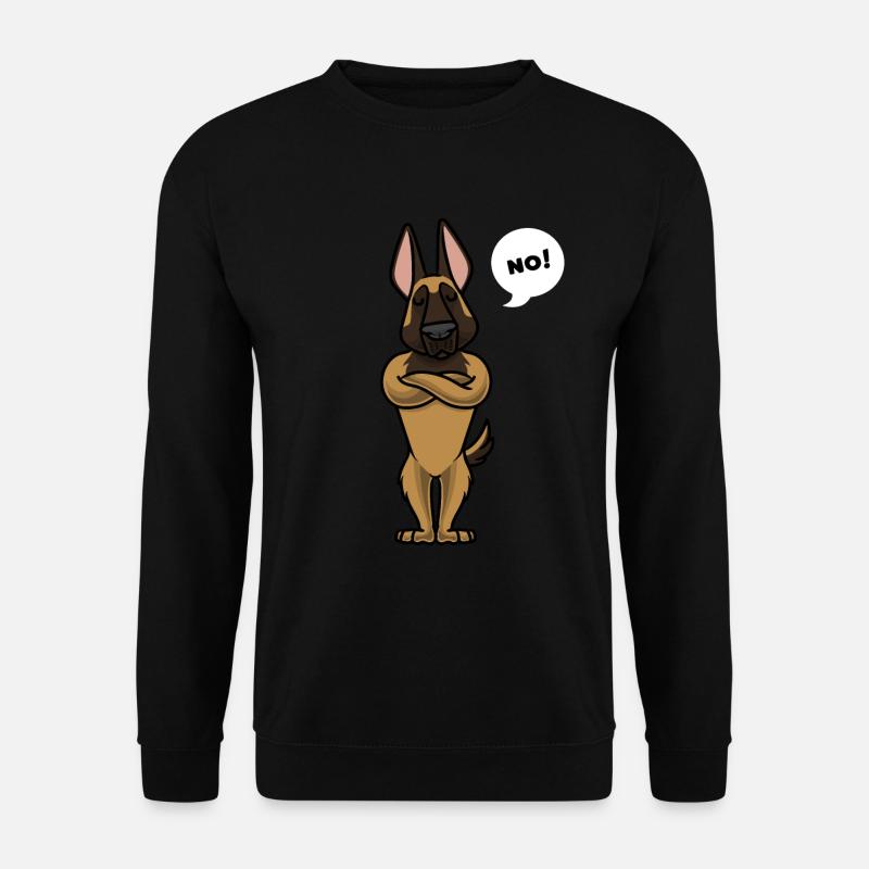Sturer Malinois Dog Belgian Shepherd - Unisex Sweatshirt - black