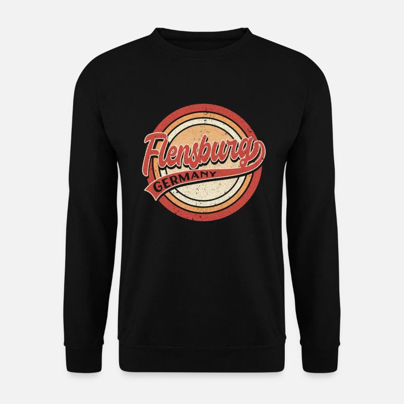Flensburg Germany - Unisex Pullover - Schwarz