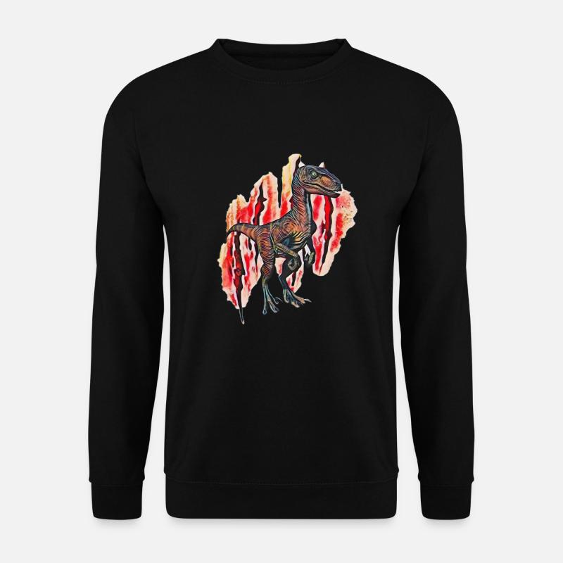 Velociraptor - Unisex Pullover - Schwarz