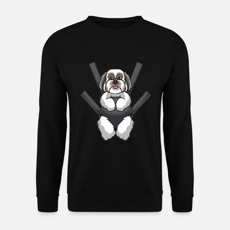 Lhasa Apso chien - Sweat-shirt Unisexe - noir