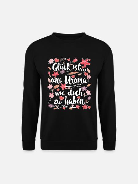Uroma - Unisex Pullover - Schwarz