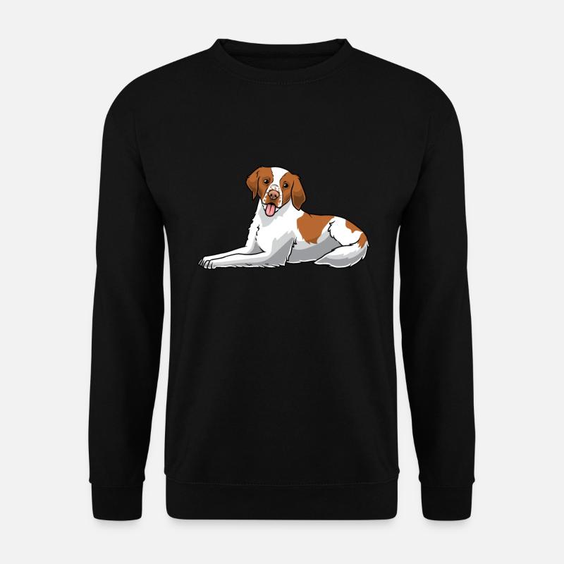 Epagneul Breton - Unisex Pullover - Schwarz