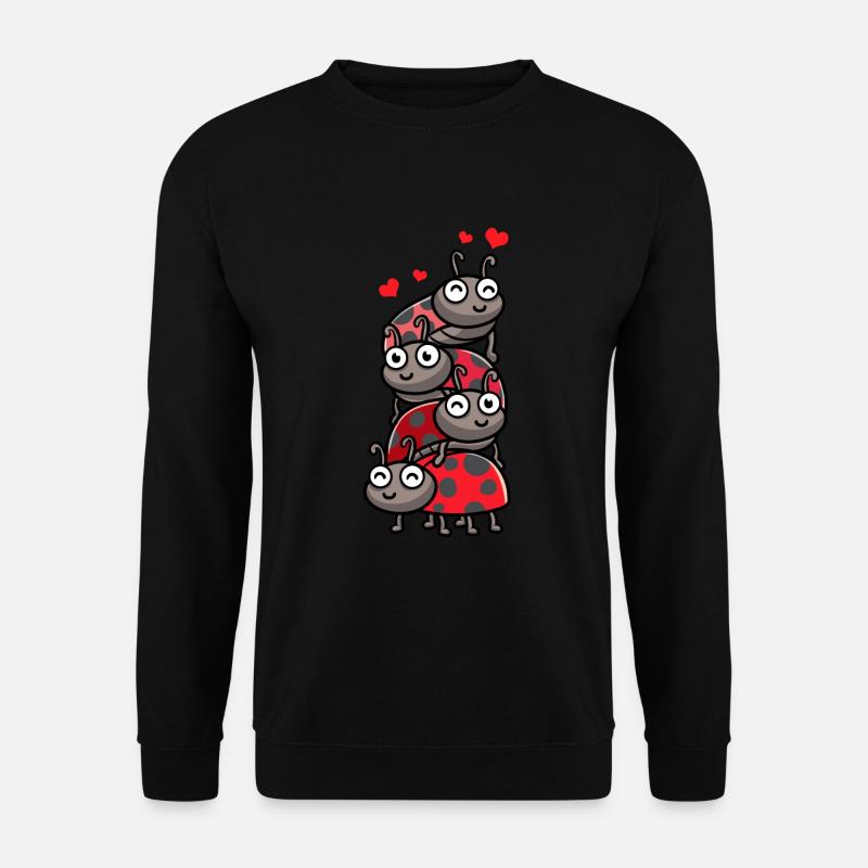Marienkäfer Marienkäferflügel Maikäfer - Unisex Pullover - Schwarz