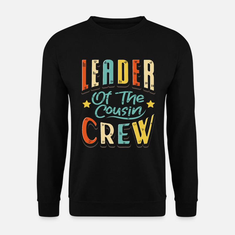 Leader Cousin Crew Cousin - Unisex Sweatshirt - black