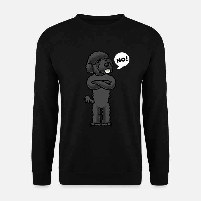 Cão de Água Português Portugiesischer Wasserhund - Unisex Pullover - Schwarz