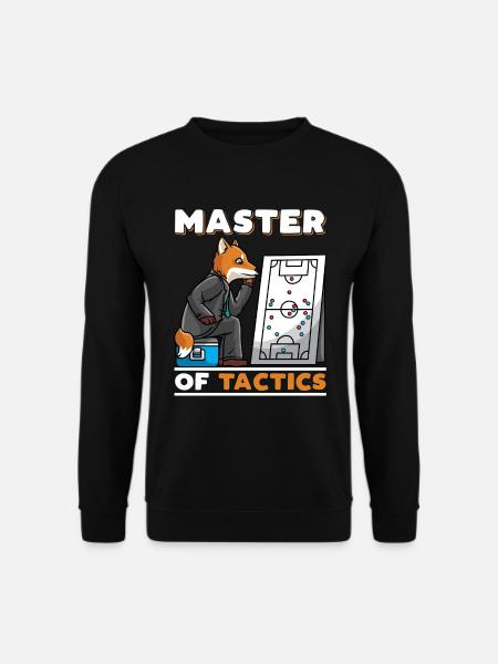 Fußballtrainer Fußball Taktik Trainer Co-Trainer - Unisex Pullover - Schwarz