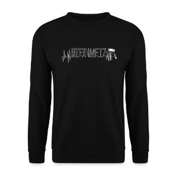 Tailleur de pierre - Sweat-shirt Unisexe - noir - Devant - Alina (178cm) & Michal (187cm)
