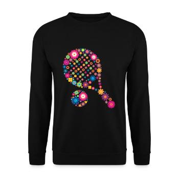 Paddle-Tennis Pádel Padel Tennis - Unisex Pullover - Schwarz - Vorne - Alina (178cm) & Michal (187cm)