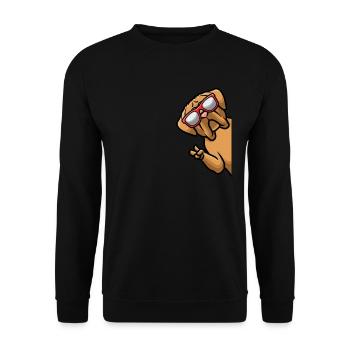 Dogue de Bordeaux Dog Great Dane - Unisex Sweatshirt - black - Front - Alina (178cm) & Michal (187cm)