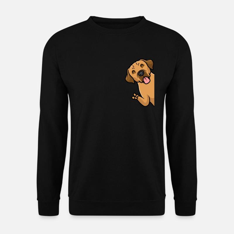 Broholmer Hund - Unisex Pullover - Schwarz