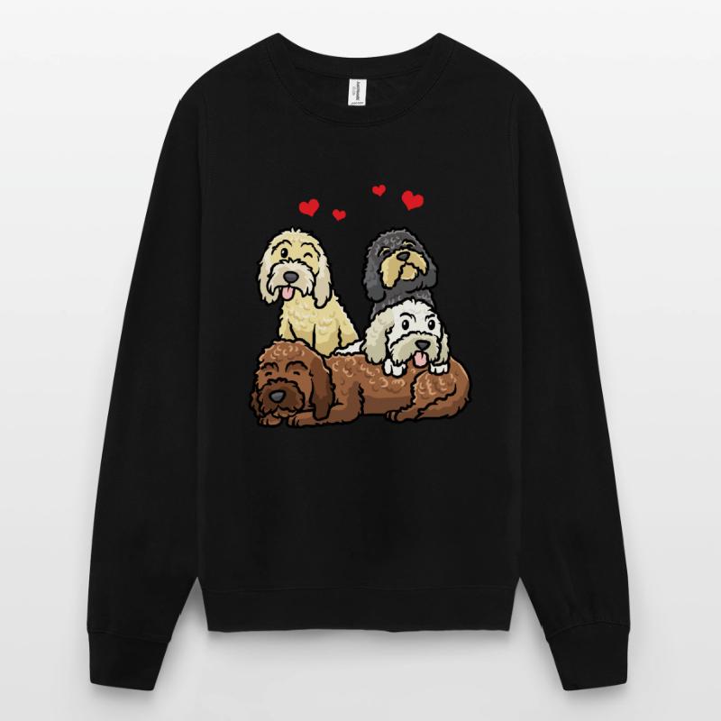 Cockapoo Hund Cockerpoo Unisex Pullover