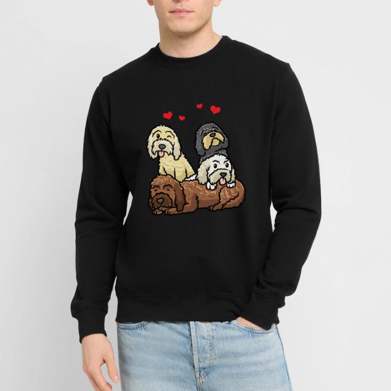 Cockapoo Dog Cockerpoo Unisex Sweatshirt