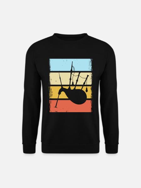 Dudelsack - Unisex Pullover - Schwarz