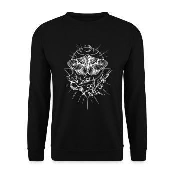 Fantasy Stories Podcast Radio - Unisex Sweatshirt - black - Front - Alina (178cm) & Michal (187cm)