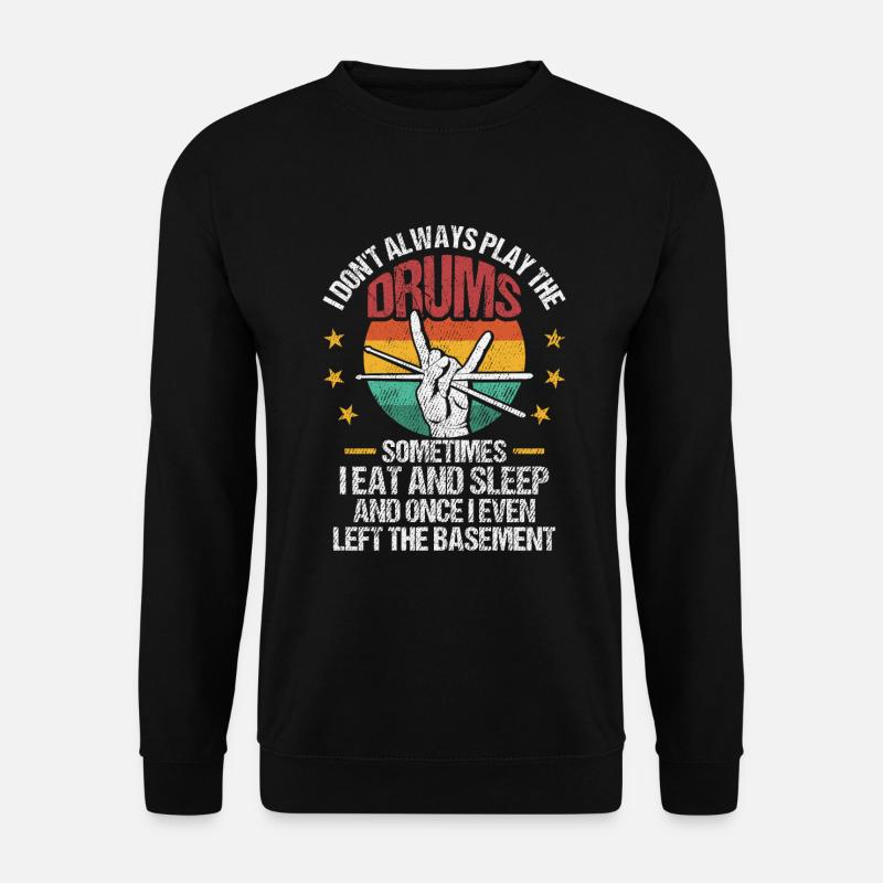 Batterie Pilons Batteurs - Sweat-shirt Unisexe - noir