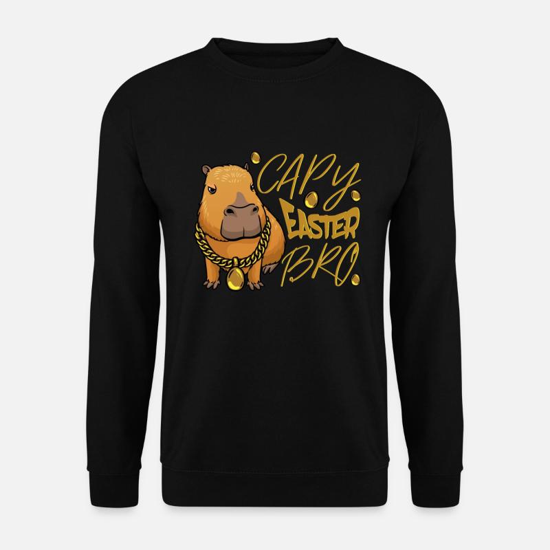Capybara capybara rodent - Unisex Sweatshirt - black