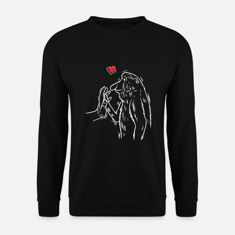Proboscis Monkey Monkeys - Unisex Sweatshirt - black