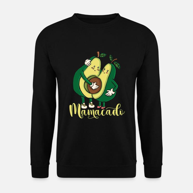 Mamacado Avocado Schwangerschaft Mama - Unisex Pullover - Schwarz