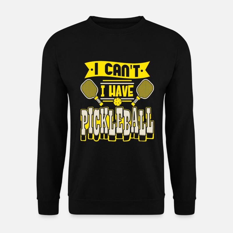 Joueurs de pickleball - Sweat-shirt Unisexe - noir