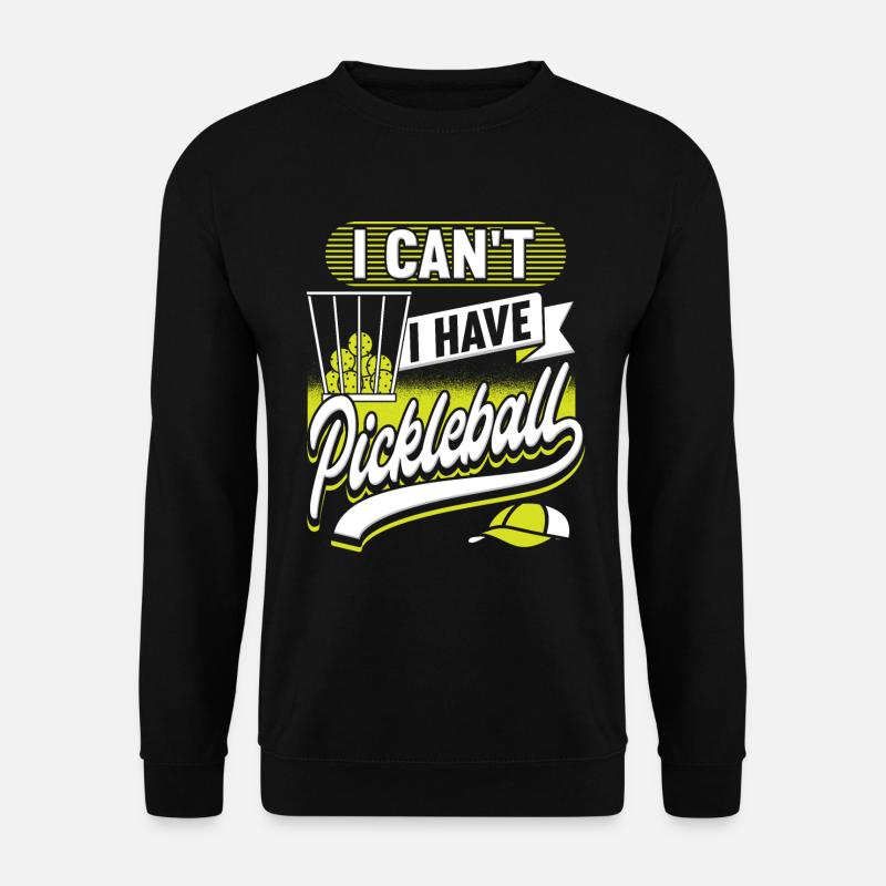 Giocatori di pickleball - Felpa unisex - nero
