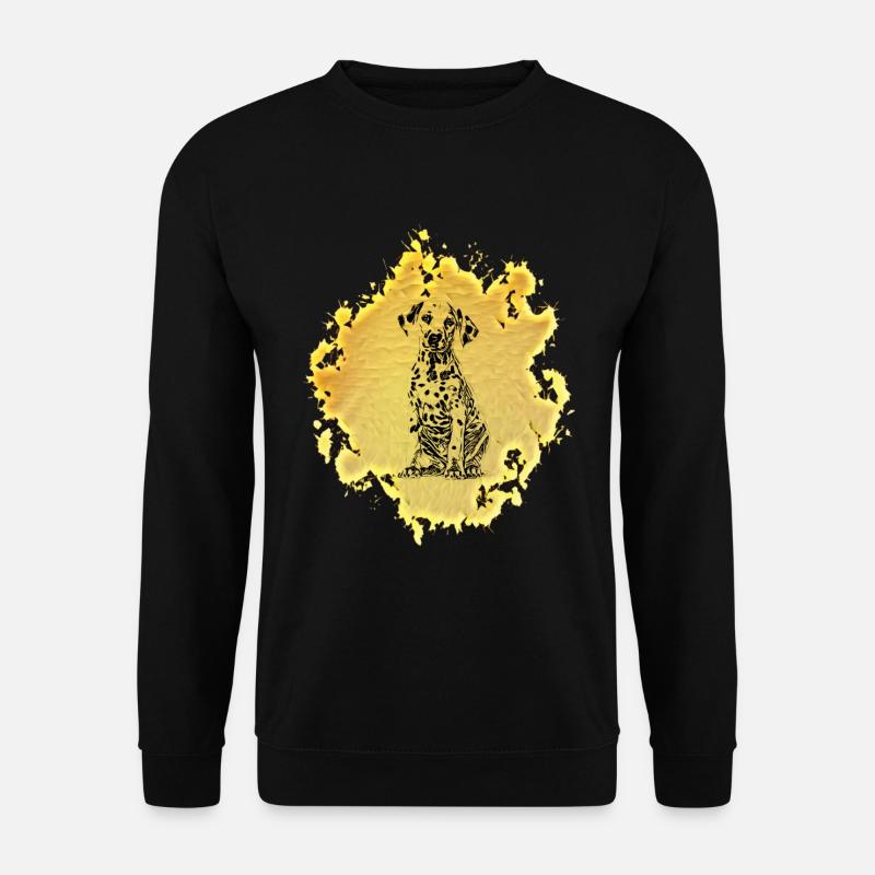 Dalmatian - Unisex Sweatshirt - black
