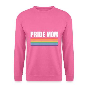 Pride Mom - LGBT Gay Pride Month Community - Unisex Pullover - Pink - Vorne