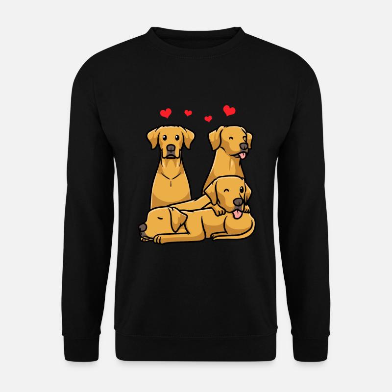 Rhodesian Ridgeback Hund - Unisex Pullover - Schwarz