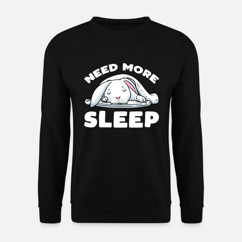 White Rabbit Rabbit - Unisex Sweatshirt - black