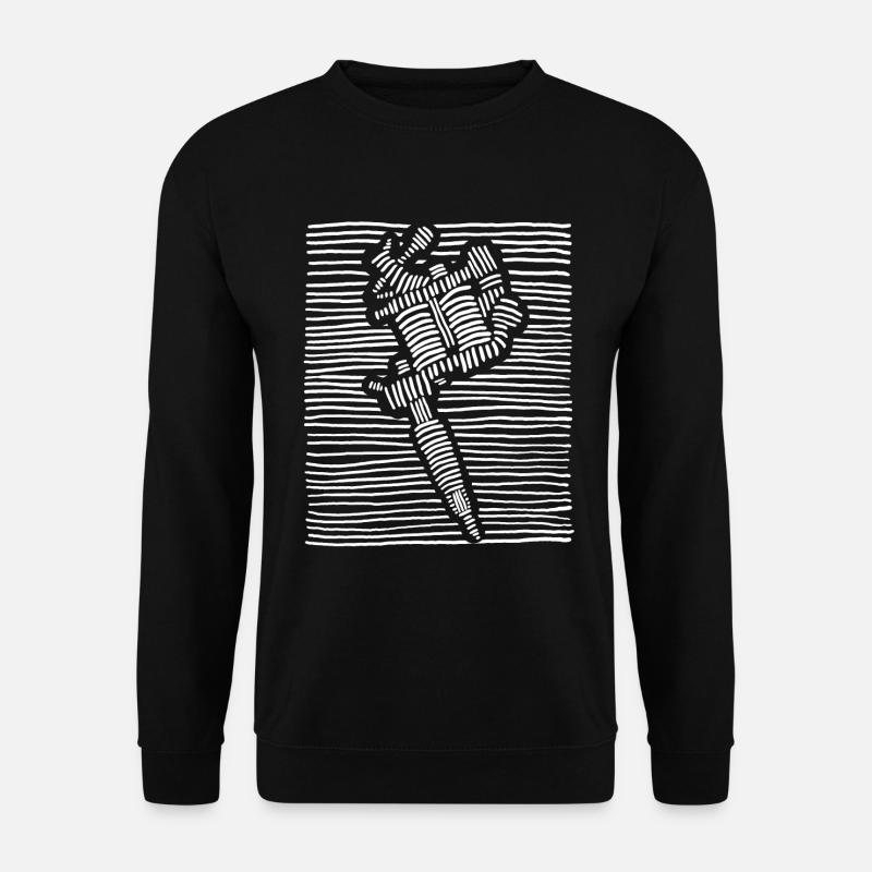 Tätowiernadel Tätowierer Tätowiererin - Unisex Pullover - Schwarz
