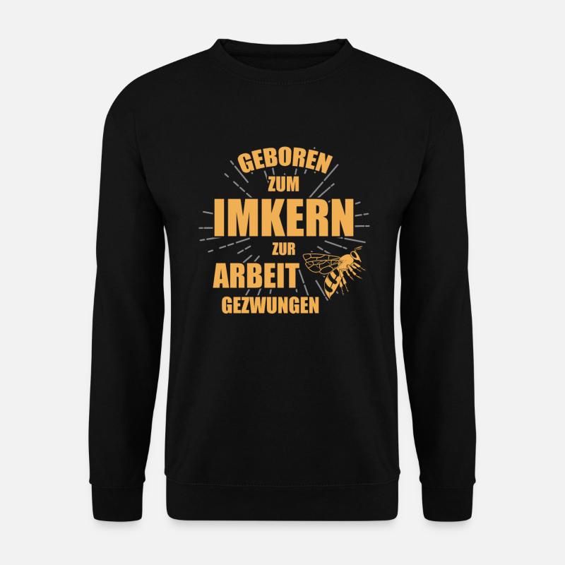 Imker Bienen - Unisex Pullover - Schwarz