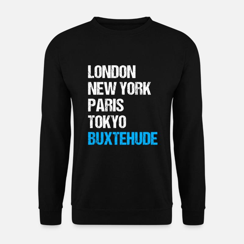 Buxtehude Buxtehuder Souvenir - Unisex Pullover - Schwarz