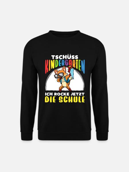 Schulkind Einschulung Fuchs - Unisex Pullover - Schwarz
